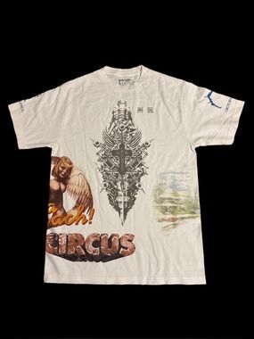 TRAVIS SCOTT UTOPIA CIRCUS MAXIMUS SEE THE FUTURE TEE Size: Medium NWOT